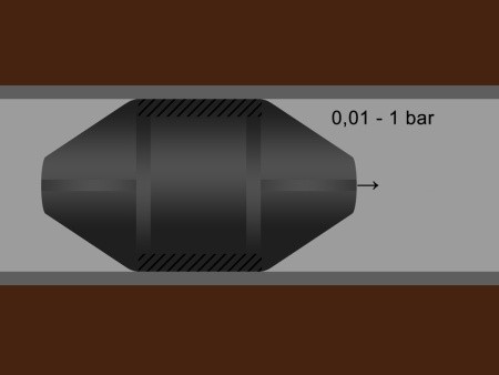 Пневматическое заглущающее перекрытие LAMPE тип 1-600 Пневматическое заглущающее перекрытие LAMPE тип 1-600