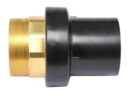 Переход ПЭ/ЛАТУНЬ PN16 SDR11 PE100 D75X2.1/2