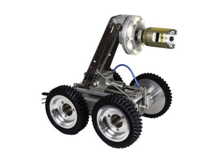 Робот FW100 с камерой SR50, электро подьемником, расширителем коллеи и дополнительным светом Робот FW100 с камерой SR50, электро подьемником, расширителем коллеи и дополнительным светом